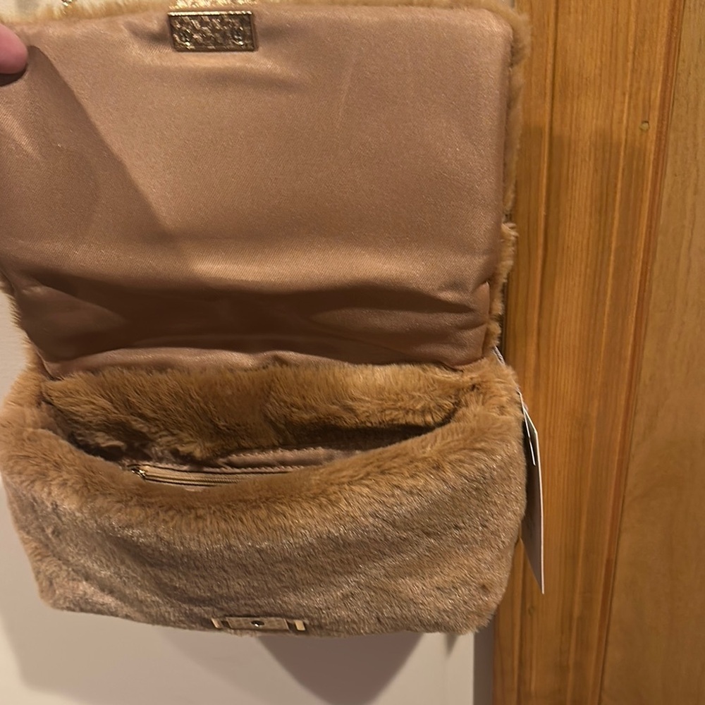 A New Day Brown Cork-Like Crossbody Bag - Picture 6 of 12